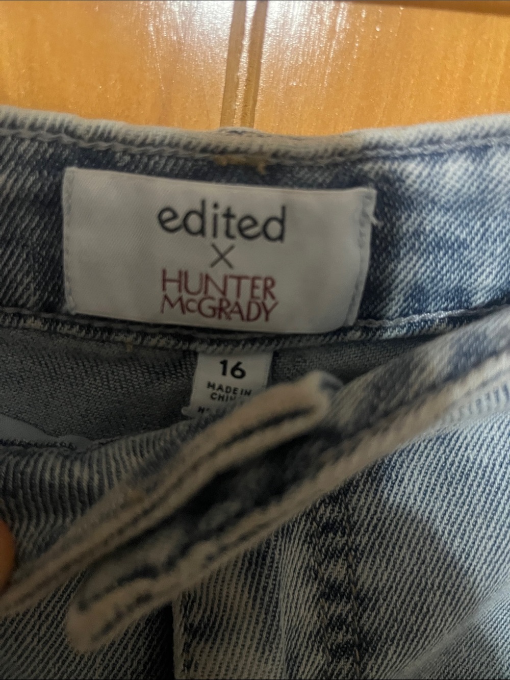 Edited X Hunter McGrady Wide Leg Crop Jeans - Picture 11 of 11